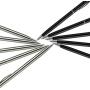 Stylus Pen,UROPHYLLA 10pcs Universal 2 in 1 Capacitive Stylus Ballpoint Pen for iPad,iPhone,Samsung,HTC,Kindle,Tablet,All Capacitive Touch Screen Device(5 Black,5 Sliver)