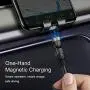 A.S Gen2 Magnetic Charging Cable, 540° Rotation Magnetic Phone USB Cable, 3A Fast Charging Data Transfer Charger Cable Compatible with USB C, Micro USB and iProduct (Black, 1.6ft+3.3ft+6.6ft) A.S Gen2 Magnetic Charging Cable, 540° Rotation Magnetic Phone USB Cable, 3A Fast Charging Data Transfer Charger Cable Compatible with USB C, Micro USB and iProduct (Black, 1.6ft+3.3ft+6.6ft)