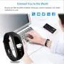 Leaone Fitness Activity Tracker, Smart Band, OLED Display Touchpad Smart Wristband,Pedometer with Heart Rate Monitor, Step Counter, and Sleep Monitoring for iOS Android Phone Leaone Fitness Activity Tracker, Smart Band, OLED Display Touchpad Smart Wristband,Pedometer with Heart Rate Monitor, Step Counter, and Sleep Monitoring for iOS Android Phone
