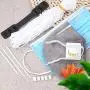 200 Yards Elastic Cord String, 1/8 Inch (3mm) Elastic Bands for Sewing, Round White Ear Loop Elastic Strap, Stretchy Rope for Masks Crafts DIY (200 Yards) 200 Yards Elastic Cord String, 1/8 Inch (3mm) Elastic Bands for Sewing, Round White Ear Loop Elastic Strap, Stretchy Rope for Masks Crafts DIY (200 Yards)