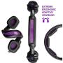Updated Gaming Headphones,SADES SA930 Wired 3.5mm Stereo Sound Computer Gaming Headset with Microphone,Noise Isolating Volume Control for Pc/Mac/Ps4/Phone/Tablet(Black Purple)