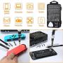 Precision Screwdriver Set, Lifegoo 117 in 1 Magnetic Repair Tool Kit for iPhone Series/Mac/iPad/Tablet/Laptop/Xbox Series/PS3/PS4/Nintendo Switch/Eyeglasses/Watch/Cellphone/PC/Camera/Electronic