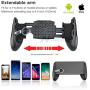 WG PUBG Mobile Game Controllers, Phone Triggers for Mobile Phone, Shooter Sensitive Controller Joysticks Gamepad for PUBG/Knives Out/L1R1(1 Pair Triggers + 3 in 1 Portable Gamepad)