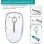 Wireless Gaming Mouse 2.4G Portable Mobile Optical Mice with USB Nano Receiver for Laptop,PC,Computer,Chromebook,Macbook,Notebook(Platinum)