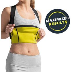 HOT SHAPERS Cami Hot with Waist Trainer – Women’s Slimming Body Shaper – Vest – Corset for Weight Loss, Trimming Tummy, Workouts, Saunas, and Hourglass Figure – Stomach Shaping