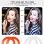 SAMTIAN LED Ring Light 14 Inches Outer YouTube Light 180 Dimmable LED Lighting Kit with 2M Light Stand, Cradle Head, Phone Holder for Video Shooting, YouTube, TikTok, Portraiture, Makeup