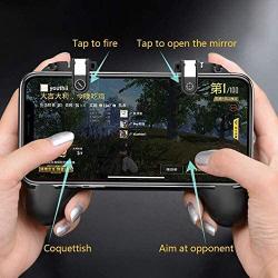 LMDS Mobile Game Controller with Cooling Fan for iOS Android Mobile Phone Game Controller Joystick Mobile Controller