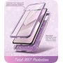 i-Blason Cosmo Series Designed for iPhone Xs Max Case 2018 Release, Full-Body Bumper Case with Built-in Screen Protector, Purple, 6.5