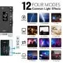 Hagibis RGB LED Video Light, with Built-in Rechargeable Battery,Portable On Camera Light Panel with Aluminium Alloy Body,360° Full Color,CRI/TLCI≥97 2500-8500K,12 Lighting Effect Modes Hagibis RGB LED Video Light, with Built-in Rechargeable Battery,Portable On Camera Light Panel with Aluminium Alloy Body,360° Full Color,CRI/TLCI≥97 2500-8500K,12 Lighting Effect Modes