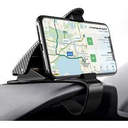 UGREEN Car Phone Mount Dashboard Clip Cell Phone Holder HUD Compatible for iPhone 11 Pro Max SE Xs XR X 8 7 6 Plus 6S 5, Samsung Galaxy S10 S9 S8 Plus Note 9 8, Google Pixel 3 XL, LG V40 V30 G7 G6