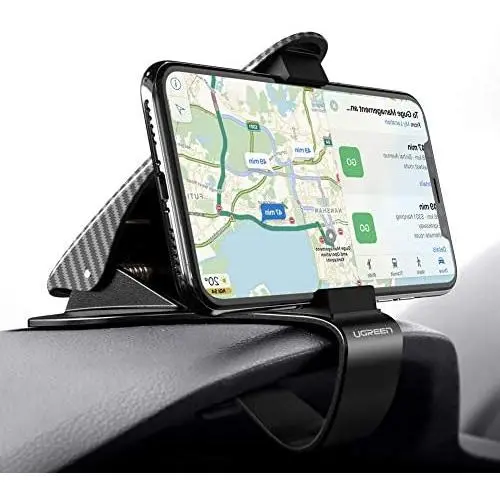 UGREEN Car Phone Mount Dashboard Clip Cell Phone Holder HUD Compatible for iPhone 11 Pro Max SE Xs XR X 8 7 6 Plus 6S 5, Samsung Galaxy S10 S9 S8 Plus Note 9 8, Google Pixel 3 XL, LG V40 V30 G7 G6