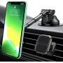 VANMASS 2020 Industry-Leading Zinc Alloy Universal Magnetic Car Mount with 6 Powerful Magnet, Long Telescopic Arm, Enhanced Gel Suction Cup, Dash Windshield Vent Phone Holder for All Phone&Tablet