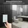 Jinvoo WiFi Smart Wall Touch Light Switch, Smart Phone Remote Control, Compatible with iOS and Android, with Alexa Echo and Google Assistant, ETL Certified(2 Gang) Jinvoo WiFi Smart Wall Touch Light Switch, Smart Phone Remote Control, Compatible with iOS and Android, with Alexa Echo and Google Assistant, ETL Certified(2 Gang)