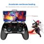 PG-9156 Wireless4.0+2.4G Wireless Gamepad Trigger Pubg Controller Mobile Joystick Compatible iOS/Android Devices Mobile Phone Tablet(Play Straight)