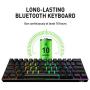 Havit 60% Wireless Mechanical Keyboard and Wired Mouse, Bluetooth 5.1 & Type C Wired 61 Keys Gaming Keyboard Brown Switch,Programmable Gaming Mouse for Multi-Device PC Laptop Gamer