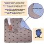 SincoPet Reusable Pee Pad + Free Puppy Grooming Gloves/Quilted, Fast Absorbing Machine Washable Dog Whelping Pad/Waterproof Puppy Training Pad/Housebreaking Absorption Pads