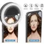 Selfie Ring Light, Rechargeable Clip on Selfie Fill Light with 36 LED Light, 3-Level Adjustable Brightness Compatible for iPhone, iPad, Android, Tablet, Laptop, Camera Video (Black) Selfie Ring Light, Rechargeable Clip on Selfie Fill Light with 36 LED Light, 3-Level Adjustable Brightness Compatible for iPhone, iPad, Android, Tablet, Laptop, Camera Video (Black)