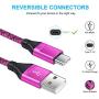 Charging Block Compatible LG G8 G7 G6 G5 V40 V50 Thinq, Samsung Galaxy A20 A50 A70 S10, Moto G7 Power G6 Plus, USB Wall Charger, Dual USB Car Charger Adapter with 2PCS Type C Fast Charging Cord Cable