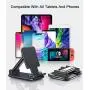 YML Adjustable Cell Phone Stand, Foldable Tablet Stand Portable Phone Holder for Desk Compatible with iPhone 11 Pro XS Max XR X Samsung Galaxy S10 S9&Tablets,Dark Blue … YML Adjustable Cell Phone Stand, Foldable Tablet Stand Portable Phone Holder for Desk Compatible with iPhone 11 Pro XS Max XR X Samsung Galaxy S10 S9&Tablets,Dark Blue …