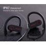 Zermatt Bluetooth 5.0 Wireless Sport Headphones with Adjustable Ear Hooks,Digital Intelligence LED Display,IPX7 Waterproof,50H Playtime,TWS Stereo,Built-in Mic,Single/Dual Mode for Running Gym Workout