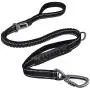 habbipet 6FT Leash for Medium Dogs Up to 150 Ibs,Reflective Bungee Shock Absorbing Dog Leash with Car Seat Belt Buckle, 2 Soft Padded Traffic Handles for Training Walking Running and Extra Control habbipet 6FT Leash for Medium Dogs Up to 150 Ibs,Reflective Bungee Shock Absorbing Dog Leash with Car Seat Belt Buckle, 2 Soft Padded Traffic Handles for Training Walking Running and Extra Control