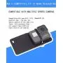 Cochanvie Switch Mount Board Plate, Suit for GoPro Hero 7/6/5/4/3+ Xiaomi Yi 4K Action Camera to Mount on DJI OSMO Mobile 2 1/ Zhiyun Smooth C, Smooth Q 4 3 2 Handheld Gimbal Stabilizers