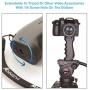 Annsm Camera Handheld Grip Handle Stabilizer with 1/4” Screw for DSLR SLR Cameras Canon Panasonic Sony Nikon Pentax and iPhone Samsung Smart Phone Gopro Hero etc