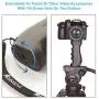 Annsm Camera Handheld Grip Handle Stabilizer with 1/4” Screw for DSLR SLR Cameras Canon Panasonic Sony Nikon Pentax and iPhone Samsung Smart Phone Gopro Hero etc Annsm Camera Handheld Grip Handle Stabilizer with 1/4” Screw for DSLR SLR Cameras Canon Panasonic Sony Nikon Pentax and iPhone Samsung Smart Phone Gopro Hero etc