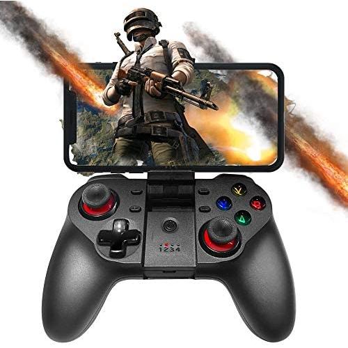 Alupper Wireless Bluetooth Gamepad Controller Mobile Gaming Joystick Compatible for iOS/Android Phone/iPad/PC/Tablet