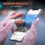 Mkeke Compatible with iPhone 11 Pro Screen Protector, iPhone X Screen Protector, iPhone Xs Tempered Glass Screen Protector All 5.8 inch New iPhone [3-Pack]