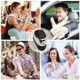 Mini Bluetooth Earbud Small Wireless Headphone with 5 Hour Playtime in Ear Bluetooth Earpiece Car Headset for Driving Trucker Compatible with iPhone Samsung LG Huawei HTC Motorola (One Piece)