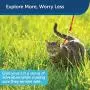 PetSafe Come with Me Kitty Harness and Bungee Leash, Harness for Cats PetSafe Come with Me Kitty Harness and Bungee Leash, Harness for Cats