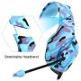 PS4 Gaming Headset ONIKUMA K1 PC Gamer Stereo Wired Over Ear Noise Cancelling Headphones with Microphone, Volume Control for PlayStation 4 Laptop Tablet Mobile Phone