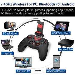 IFYOO V-one Bluetooth&2.4G Wireless Gaming Controller Gamepad Compatible with Android Phone/Tablet/TV/Box, PC Laptop(Windows 10/8/7/XP)