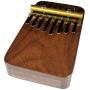 Zither Heaven Black Walnut Thumb Piano with Black Walnut top made in the USA