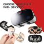 VR Headset - Virtual Reality Goggles by VR WEAR 3D VR Glasses for iPhone 6/7/8/Plus/X & S6/S7/S8/S9/Plus/Note and Other Android Smartphones with 4.5-6.5" Screens + Pantera Sticker