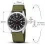 Military Analog Wrist Watch for Men, Mens Army Tactical Field Sport Watches Work Watch, Outdoor Casual Quartz Wristwatch - Imported Japanese Movement, 5ATM Waterproof