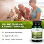 Swanson Lions Mane Mushroom Memory Support Mental Focus Brain Booster Herbal Supplement Hericium Erinaceus (Mycelium Biomass) 500 mg 60 Capsules (2 Pack)