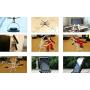 Rienar Universal Multi-Function Portable Spider Flexible Grip Holder for Smartphones and Tablets
