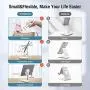 TORRAS Foldable Cell Phone Stand for Desk [Portable Version], Adjustable Phone Holder for Desktop, Phone Dock Cradle Compatible for iPhone 11 Pro Max Xr X, Samsung Galaxy S20+ Ultra Note10, iPad Mini