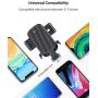 andobil Car Phone Mount, Anti-Slip Design Easy One Touch Dashboard Windshield Air Vent Car Phone Holder Super Suction Compatible with iPhone 11/11 Pro/8 Plus/SE/XR Samsung Galaxy Note 20/A10/S20/S10