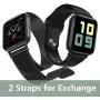 AMATAGE Smart Watch for Android Phones iPhone for Men Women, Fitness Tracker Watch with Heart Rate and Sleep Monitor, Waterproof Activity Tracker(Black/Extra Band) AMATAGE Smart Watch for Android Phones iPhone for Men Women, Fitness Tracker Watch with Heart Rate and Sleep Monitor, Waterproof Activity Tracker(Black/Extra Band)