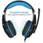 EasySMX Comfortable LED 3.5mm Stereo Gaming LED Lighting Over-Ear Headphone Headset Headband with Mic for PC Computer Game with Noise Cancelling & Volume Control