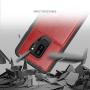 Galaxy S9 Plus Case,Slim Fit Premium Leather Samsung Galaxy S9 Plus Wallet Case Card Slots Shockproof Folio Flip Protective Defender Shells for Samsung Galaxy S9 Plus - Red