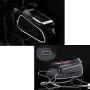 Bike Frame Bag, Bicycle Phone Holder, Waterproof Cycling Front Top Tube Pouch Bike Frame Phone Mount Pannier Crossbar Storage Bag for iPhone 11 Pro MAX XS MAX XR X 8 7 6 6S Plus Smartphone Below 6.5