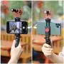 Phone Tripod Mount with Remote, 360 Rotation Smartphone Tripod Adapter with Cold Shoe Cell Phone Holder for iPhone 11/11 Pro/11 Pro Max/X/XS/Xs Max Phone Tripod Mount with Remote, 360 Rotation Smartphone Tripod Adapter with Cold Shoe Cell Phone Holder for iPhone 11/11 Pro/11 Pro Max/X/XS/Xs Max
