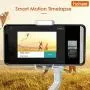Hohem iSteady X, 3-Axis Lightweight Foldable Gimbal Stabilizer, Which is Only 0.57Lbs, Supports Moment/Beauty/Auto-Inception Mode with iPhone 11/Pro/Max/SE and Android Smartphones (0.57Lbs, White)