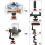 Lammcou Camera Tripod Flexible Phone Tripod Lightweight Action Camera Tripod Mini Gorilla Pod DSLR Tripod Octopus Travel Tripod Stand for Action Camera/Camera/Camcorder