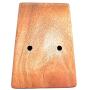 Kalimba Thumb Piano 17-Key, Solid Mahogany Base and Spruce Soundboard, Unique Violin-style sound-hole design, Tuning Hammer, Halley