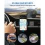 Andobil Car Phone Mount, Upgraded Strong Aviation Material Newest Car Phone Holder for Air Vent Compatible with iPhone 11/11 Pro/11 Pro Max/8 Plus/X/XR/SE Samsung Galaxy Note20/S20/S20+/S10/S9/S8